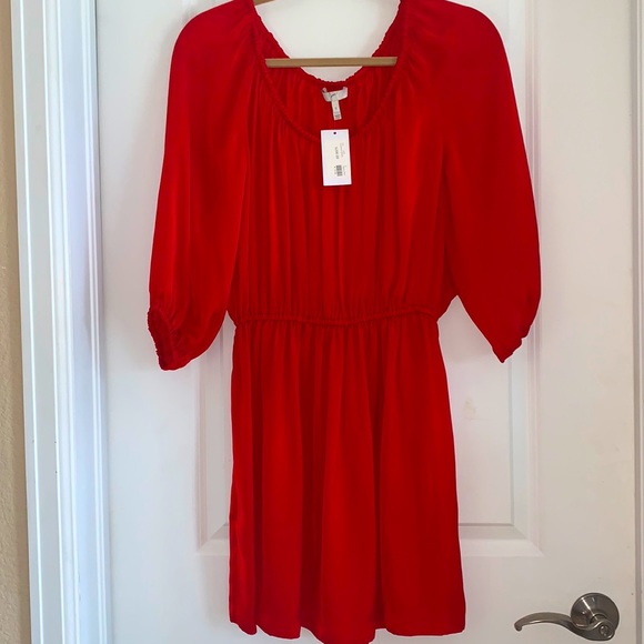 NWT JOIE Silky Boho Dress (S) - Picture 4 of 11